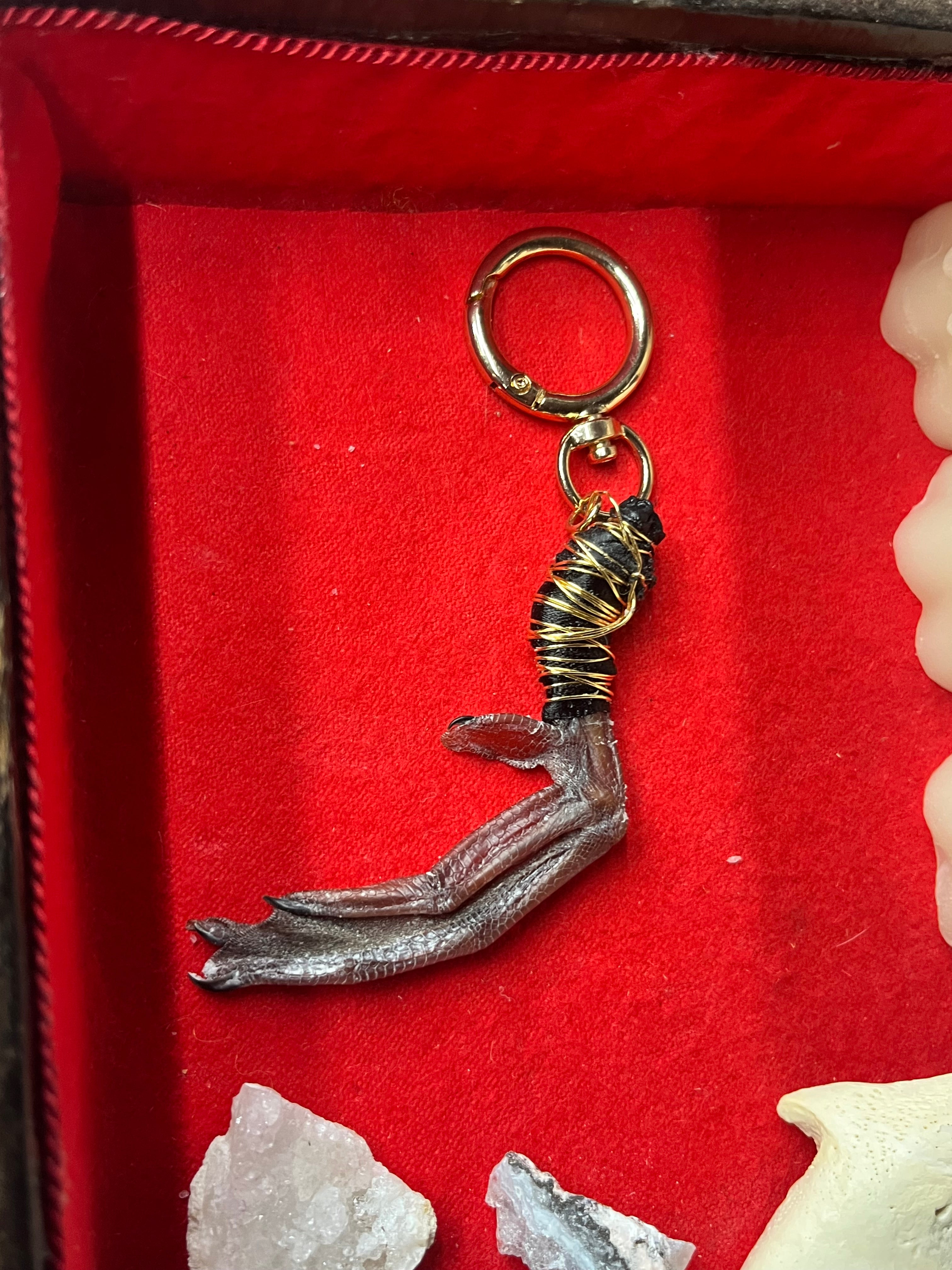 Duck Foot Keychain