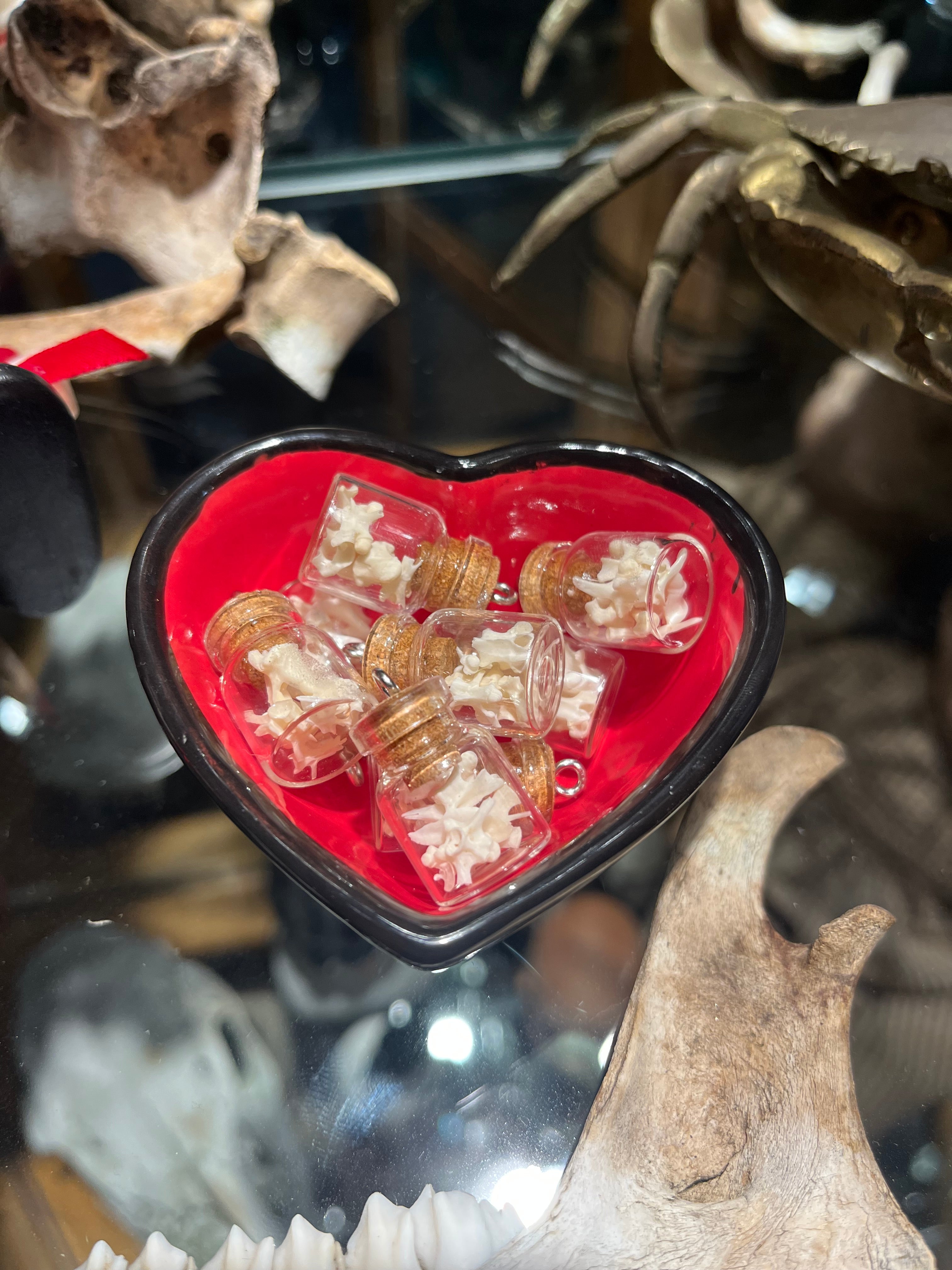 Mini Bone Jar Charms