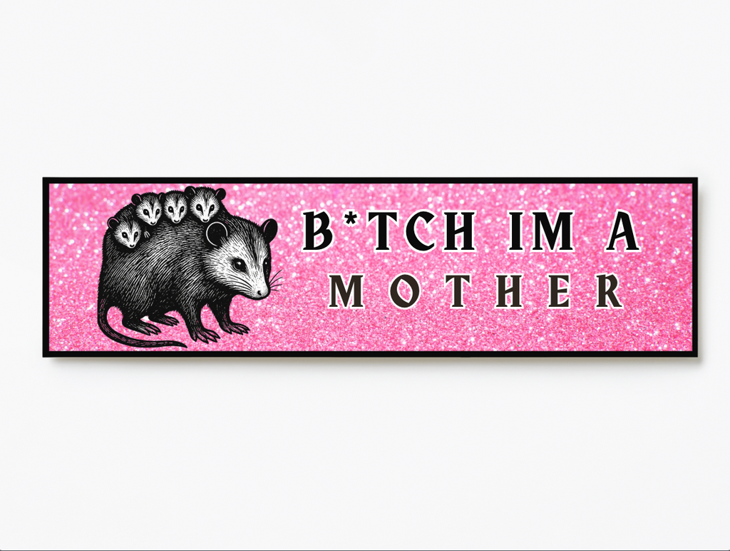 B*tch I'm A Mother Vinyl Sticker