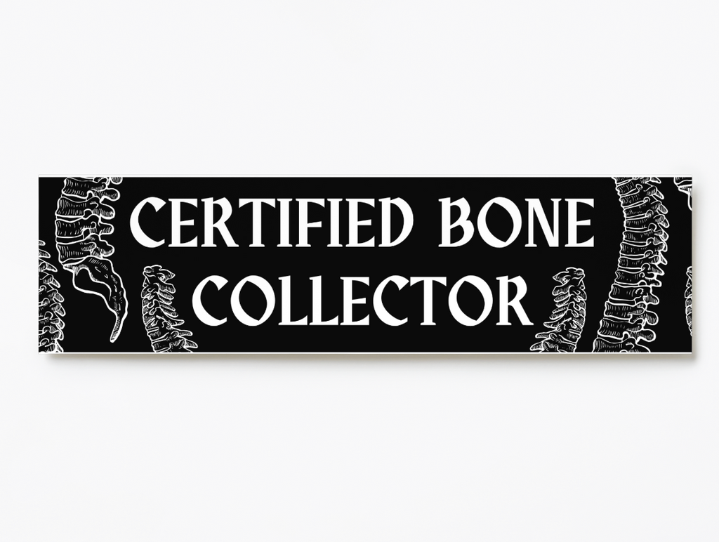 Certified Bone Collector Vinyl Sticker