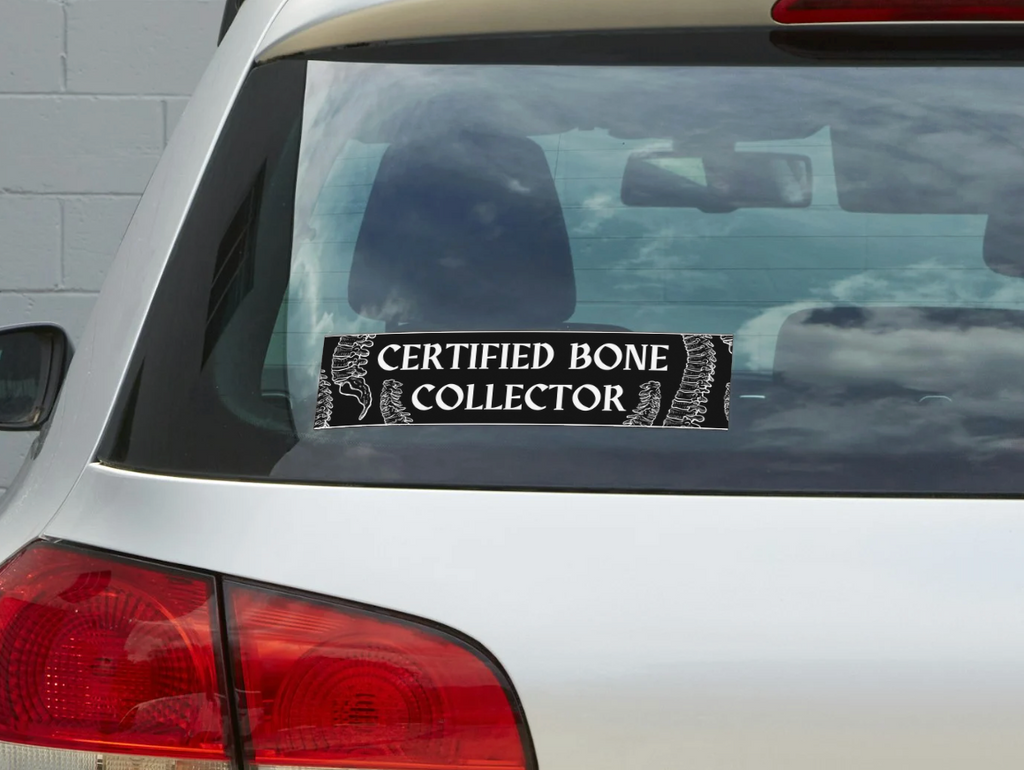 Certified Bone Collector Vinyl Sticker
