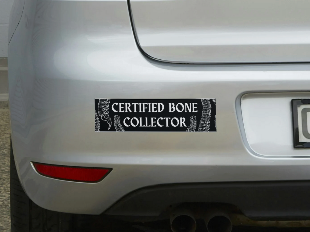 Certified Bone Collector Vinyl Sticker